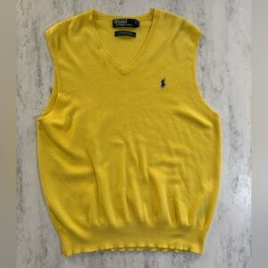 POLO Ralph Lauren Yellow Sweater Vest